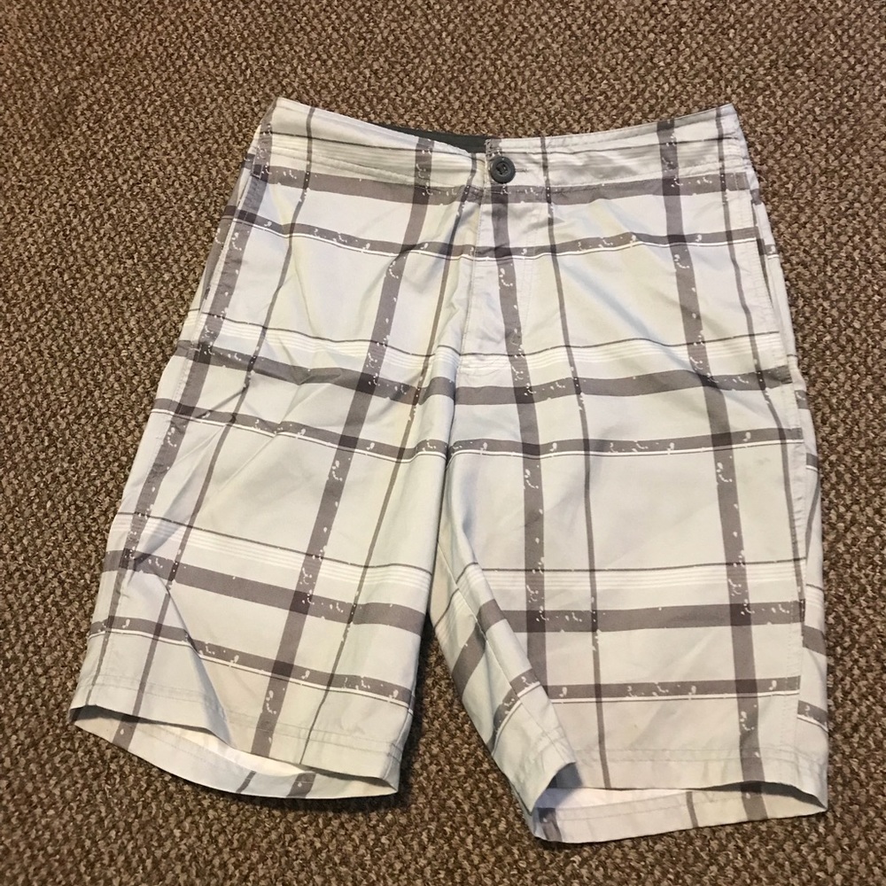 Red Camel Polyester Shorts W/ Zipper Size 32